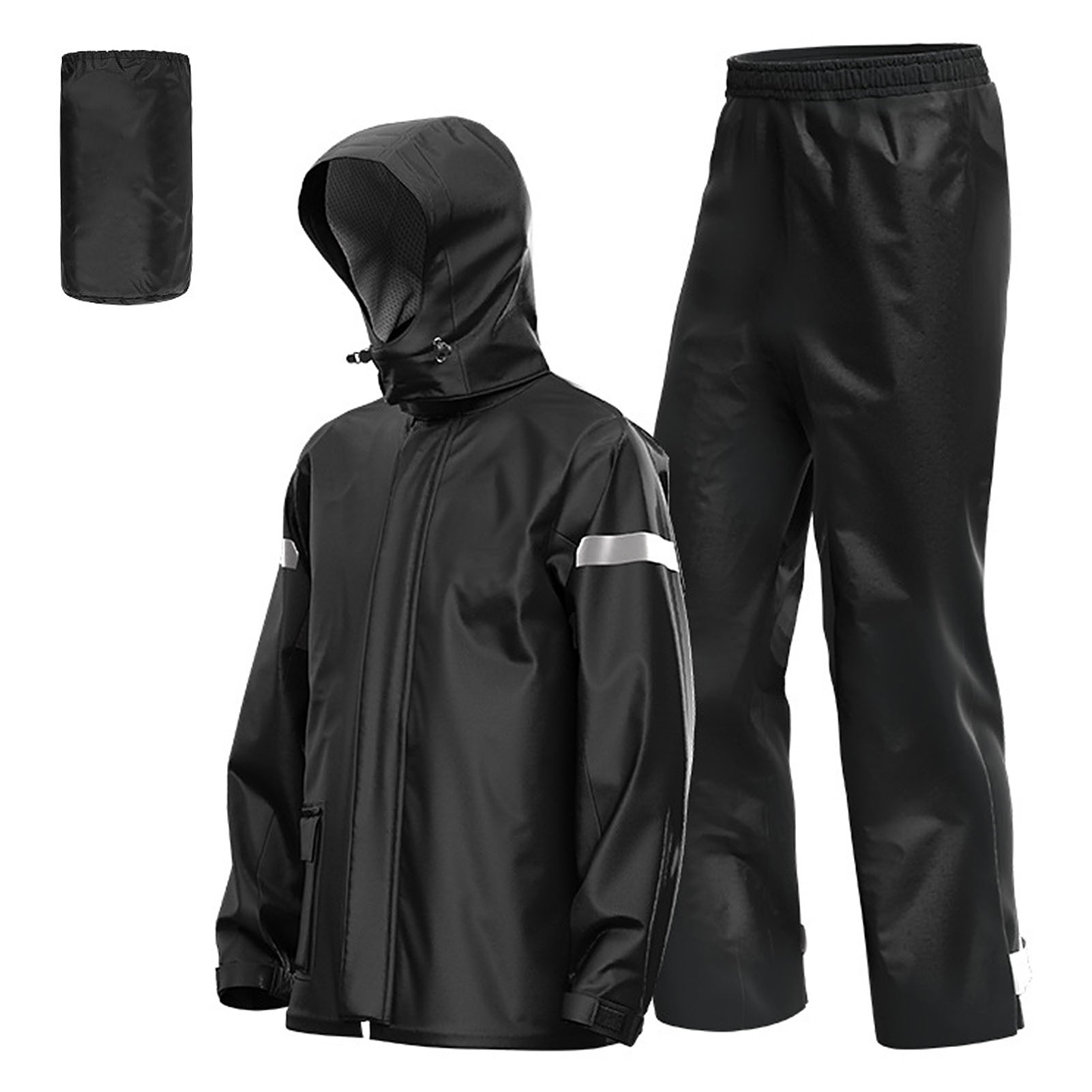 Cycling Gear Pants - Мужской мотоциклетный дождевик: светоотражающая водонепроницаемая куртка