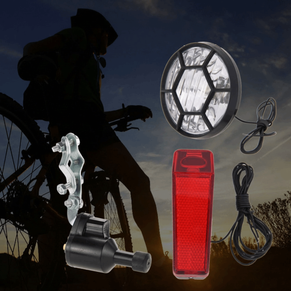 Bike Dynamo Light - Комплект велосипедных фонарей Dynamo: не требуются