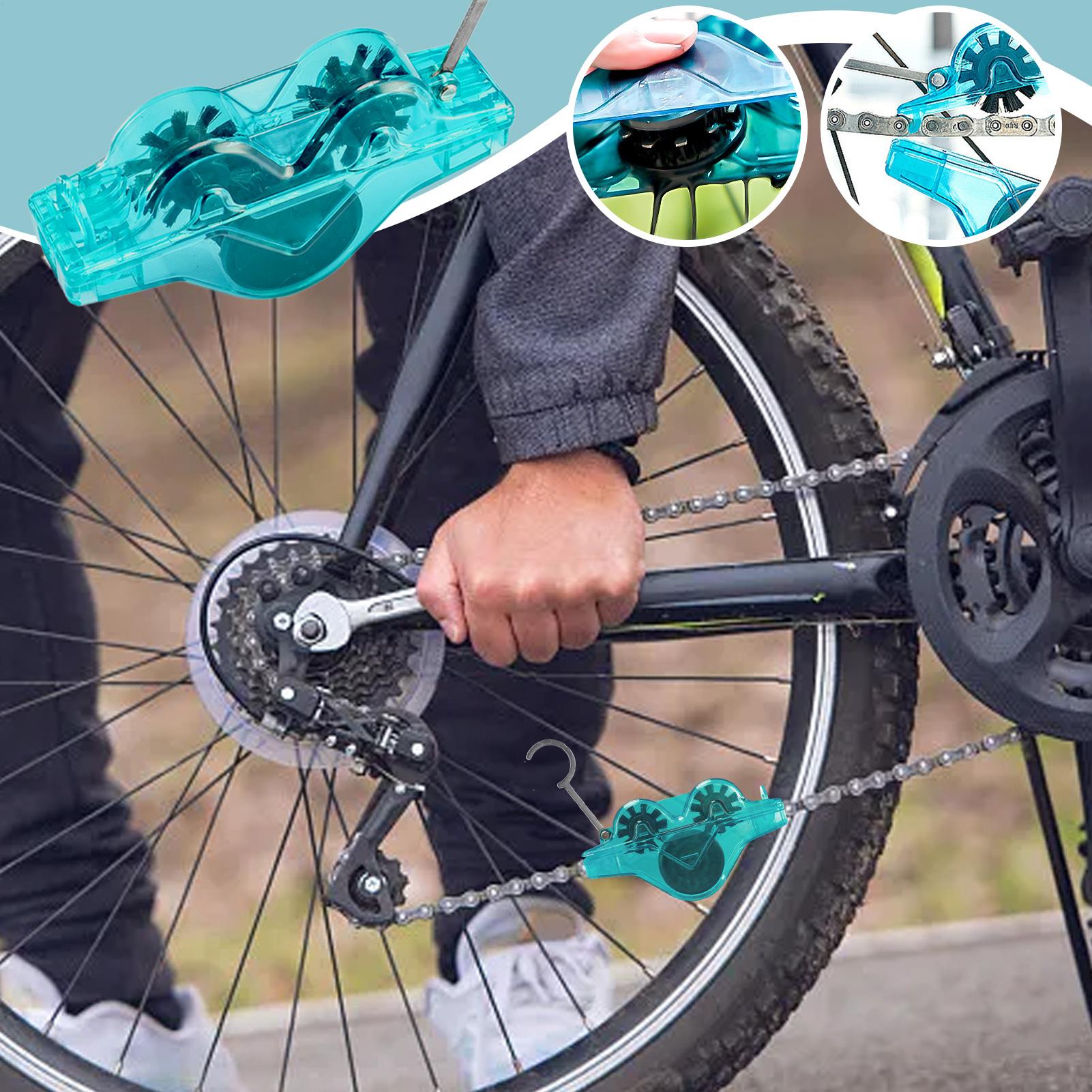 Cycling Gear Men - Очиститель велосипедной цепи с щетками на