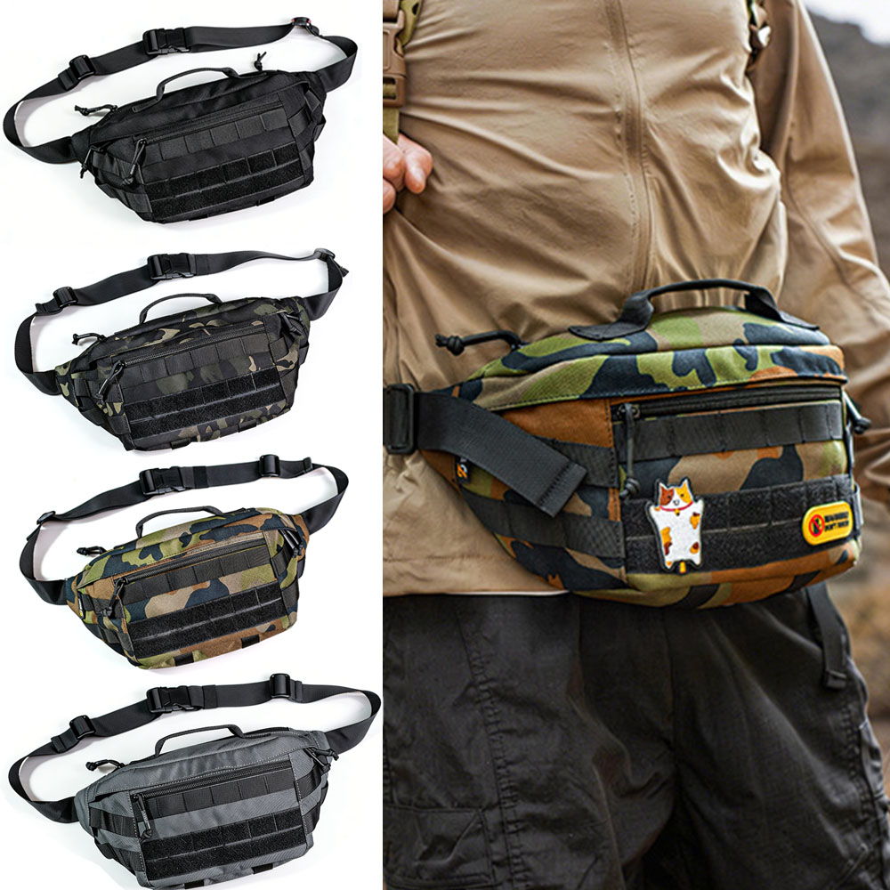 Cycling Gear Pouch - Тактическая сумка-слинг, многофункциональный наплечный рюкзак, прочная
