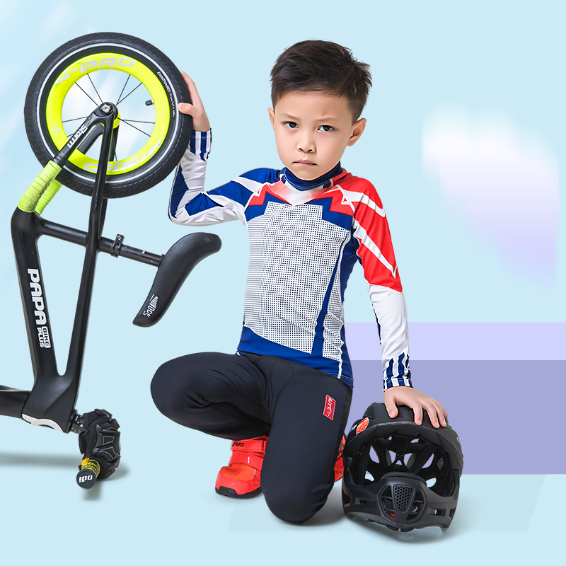 Cycling Protective Gear Kids - Комплект велосипедного трикотажа для детей 2021,