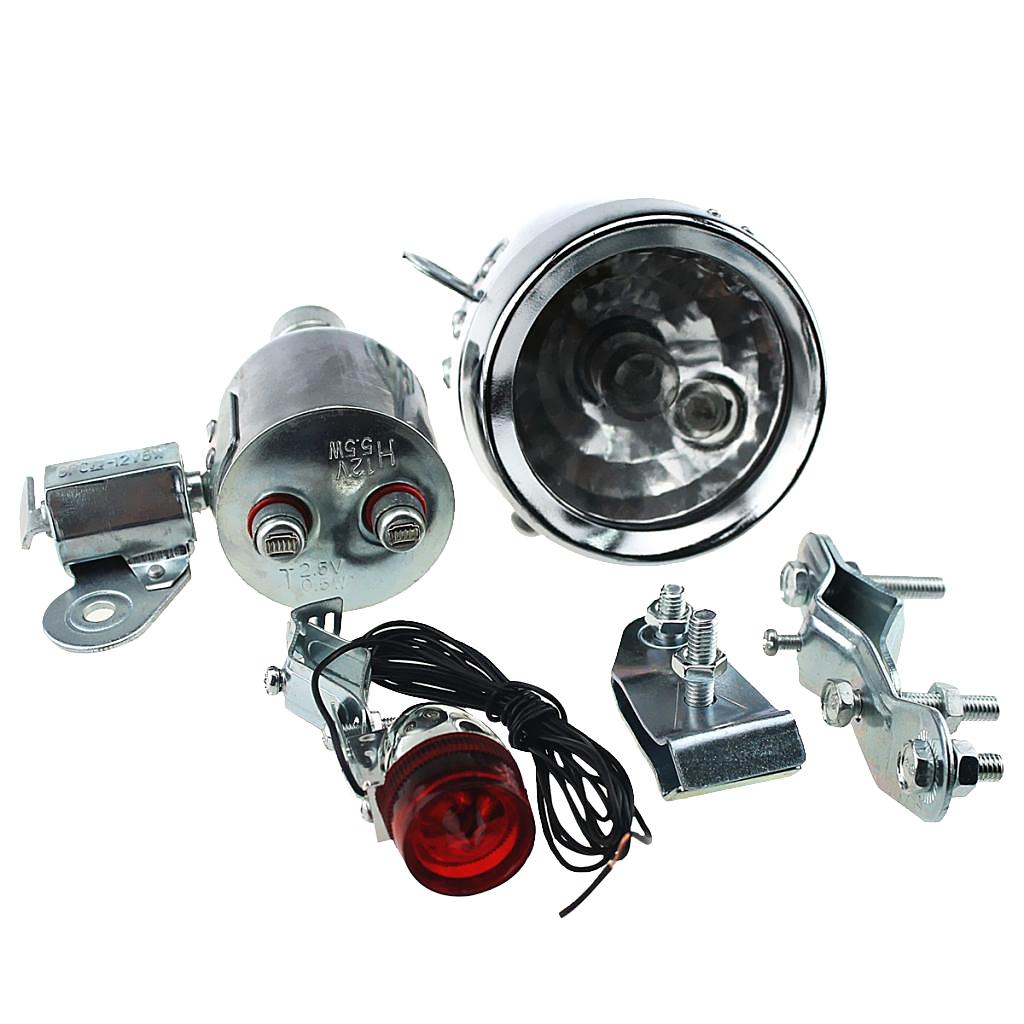 Bike Dynamo Light - Моторизованный велосипедный генератор фрикции, динамо-машина, комплект