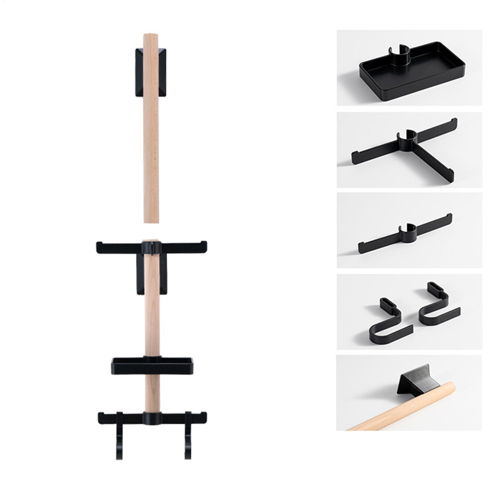 Cycling Gear Wall Organizer - Вертикальная настенная стойка-органайзер для велосипедного снаряжения,