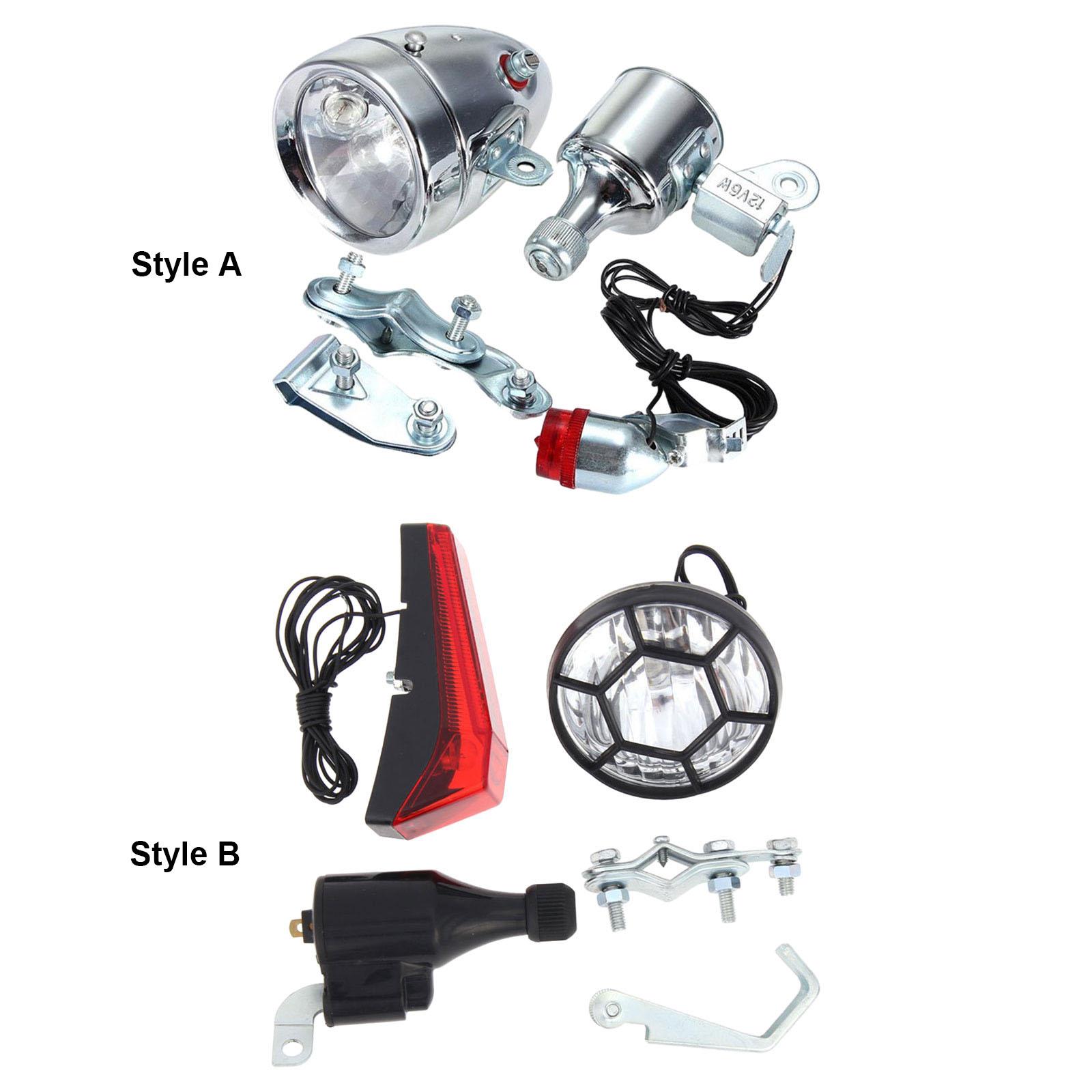 Bike Dynamo Light - Набор велосипедных фонарей Dynamo: простая установка,