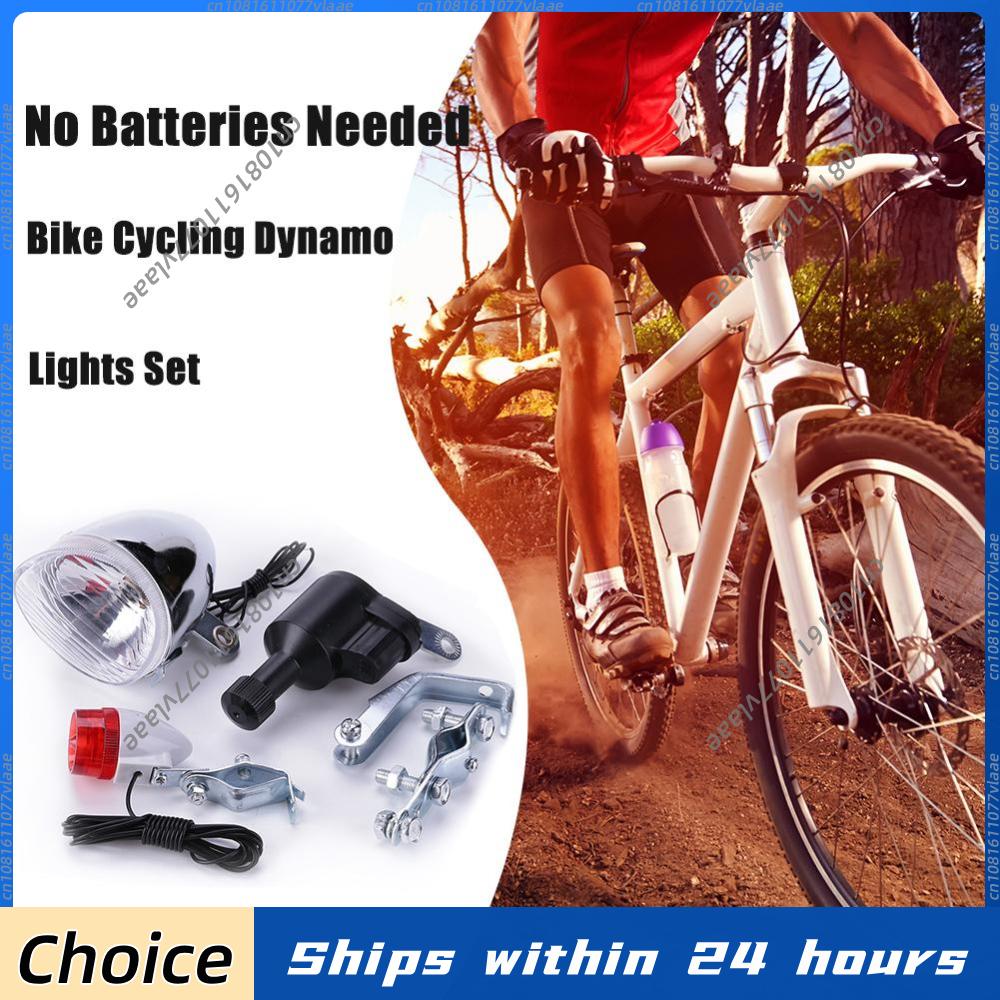 Bike Dynamo Light - Комплект велосипедных фонарей с динамо-генератором: передний