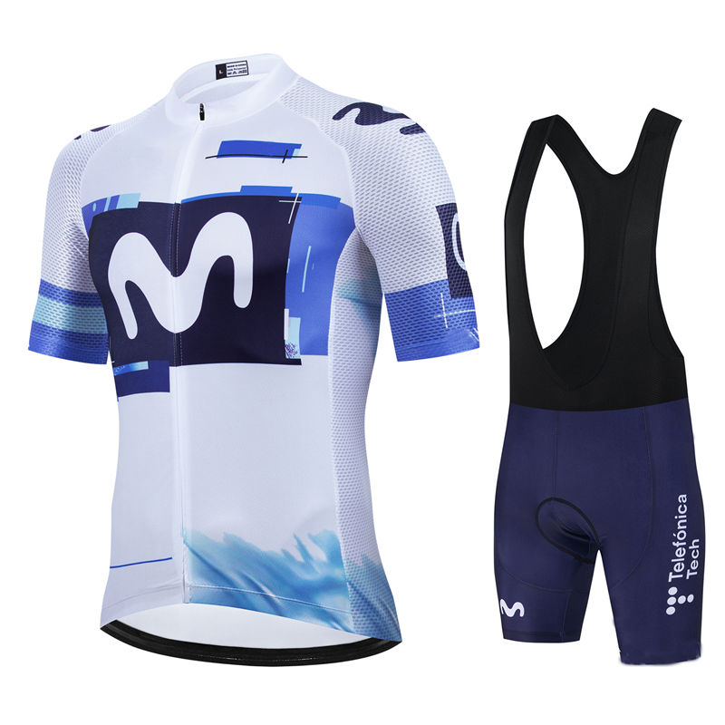 Cycling Gear Brands - Movistar Pro Team летний велосипедный трикотажный