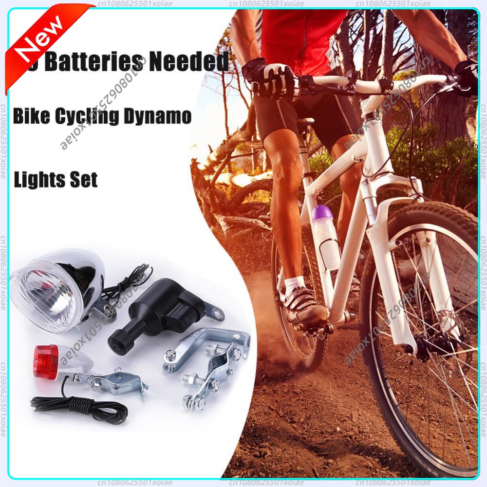 Bike Dynamo Light - Комплект велосипедных фонарей с динамо-генератором: передний