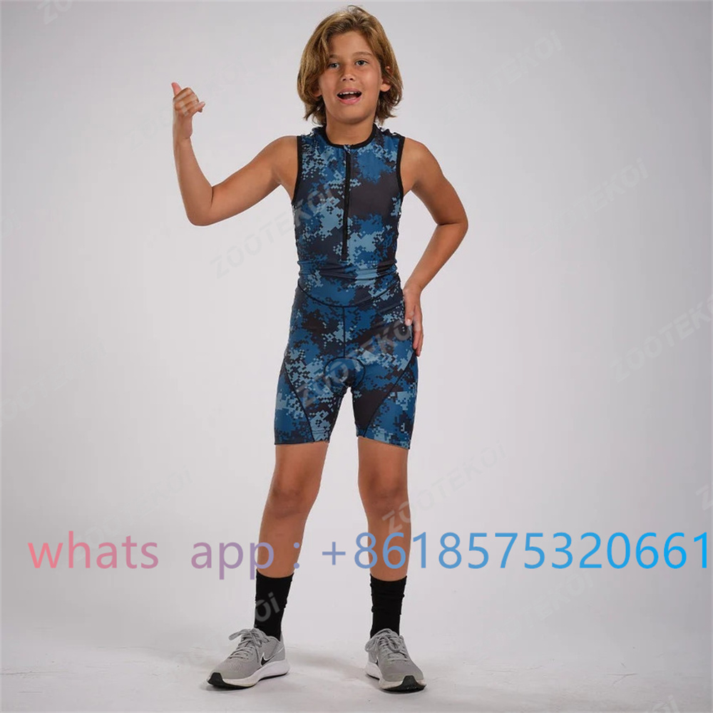 Cycling Protective Gear Kids - Универсальный комбинезон для триатлона Zootekoi для