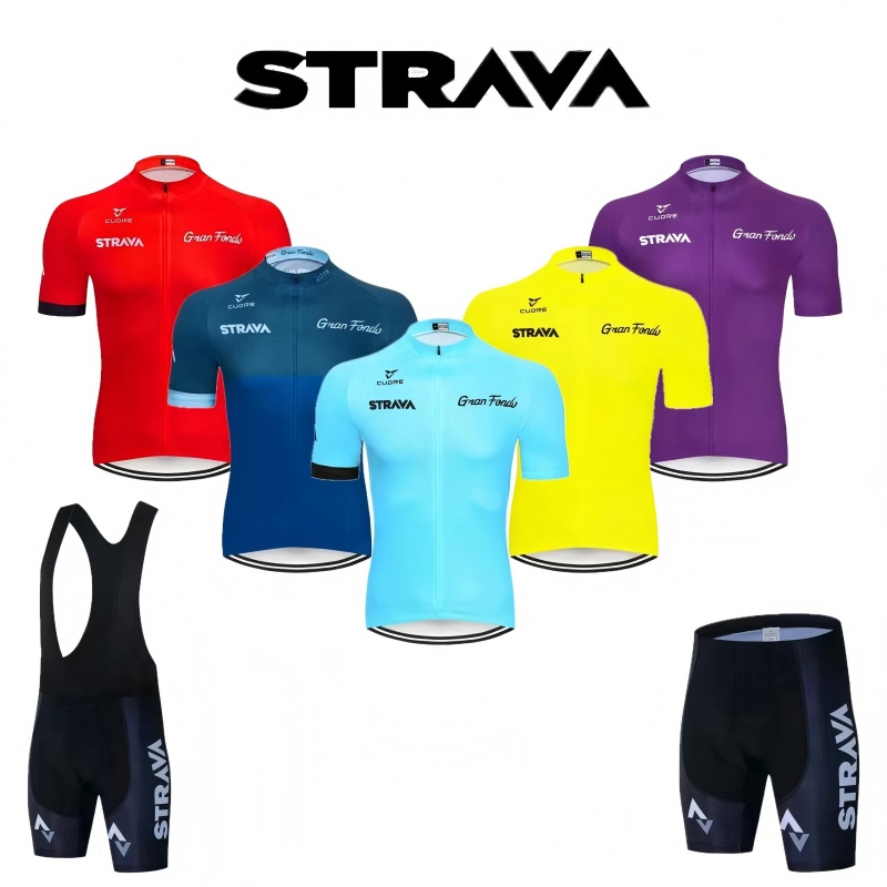 Cycling Gear Brands - STRAVA Велосипедные комплекты Одежда для велоспорта