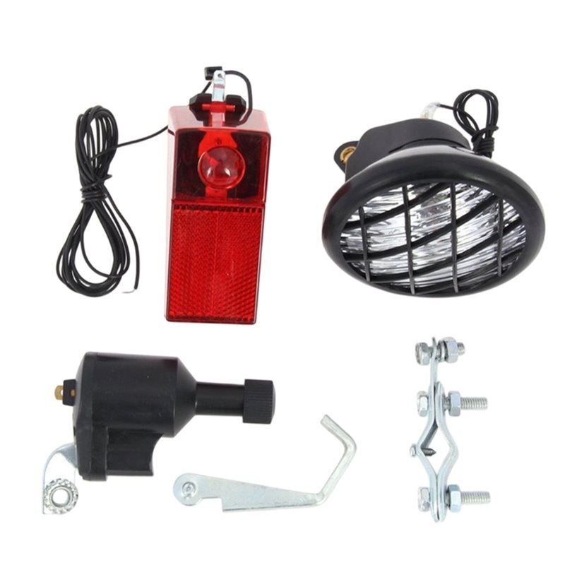 Bike Dynamo Light - Комплект фар и задних фонарей HOES-Bike