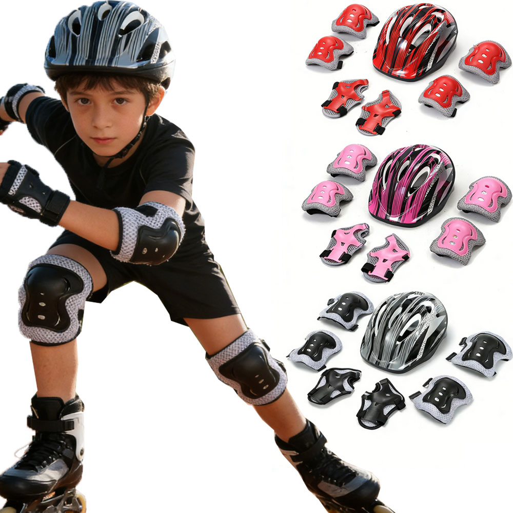Cycling Protective Gear Kids - Комплект защитного снаряжения для велосипедного спорта,