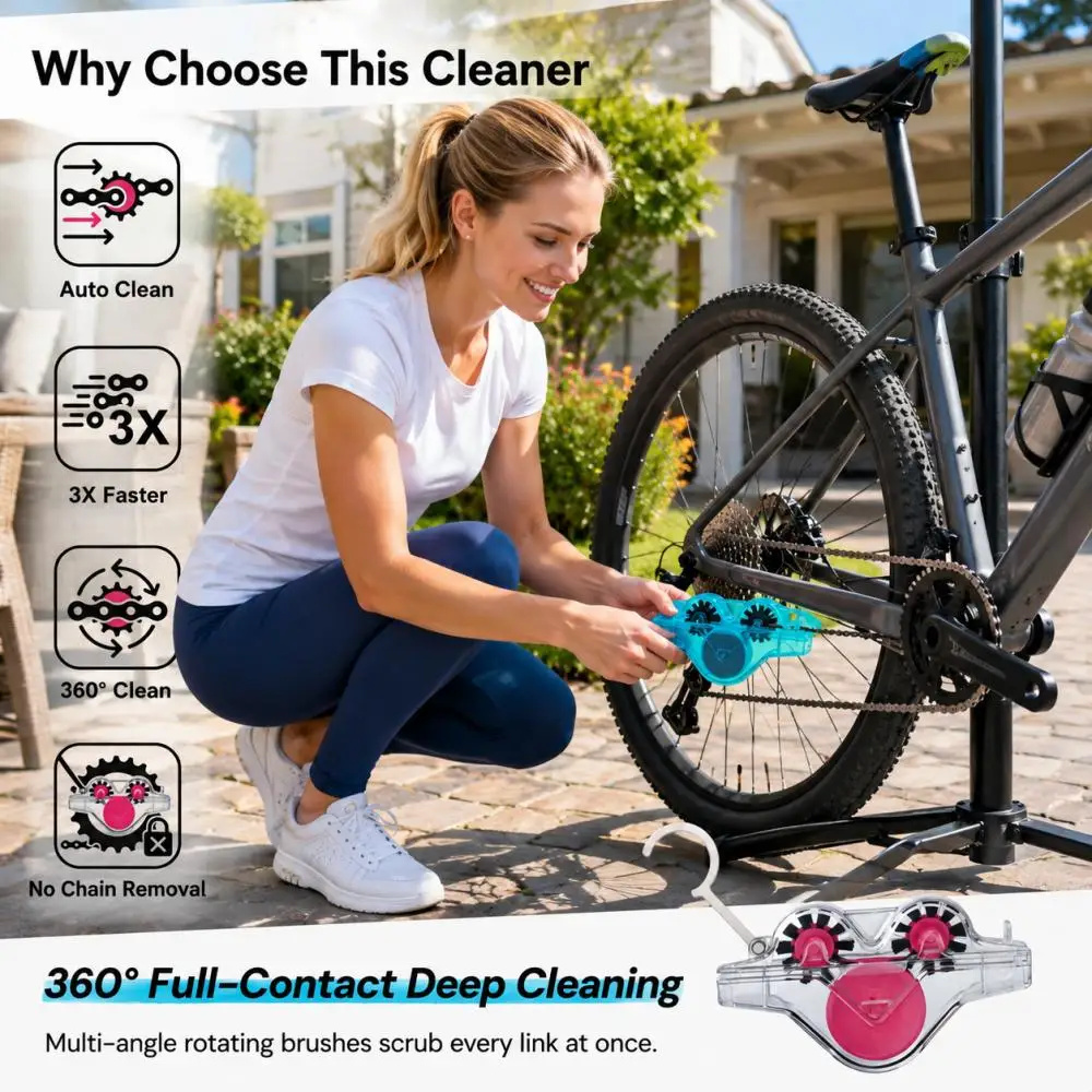 Инструмент для чистки цепи вел – обзор и цена Bike Chain Cleaner