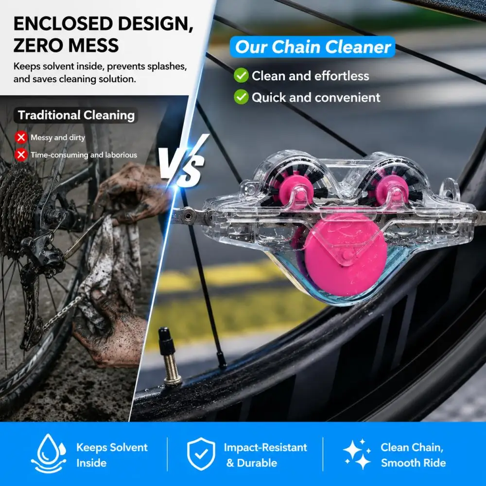 Инструмент для чистки цепи вел – обзор и цена Bike Chain Cleaner