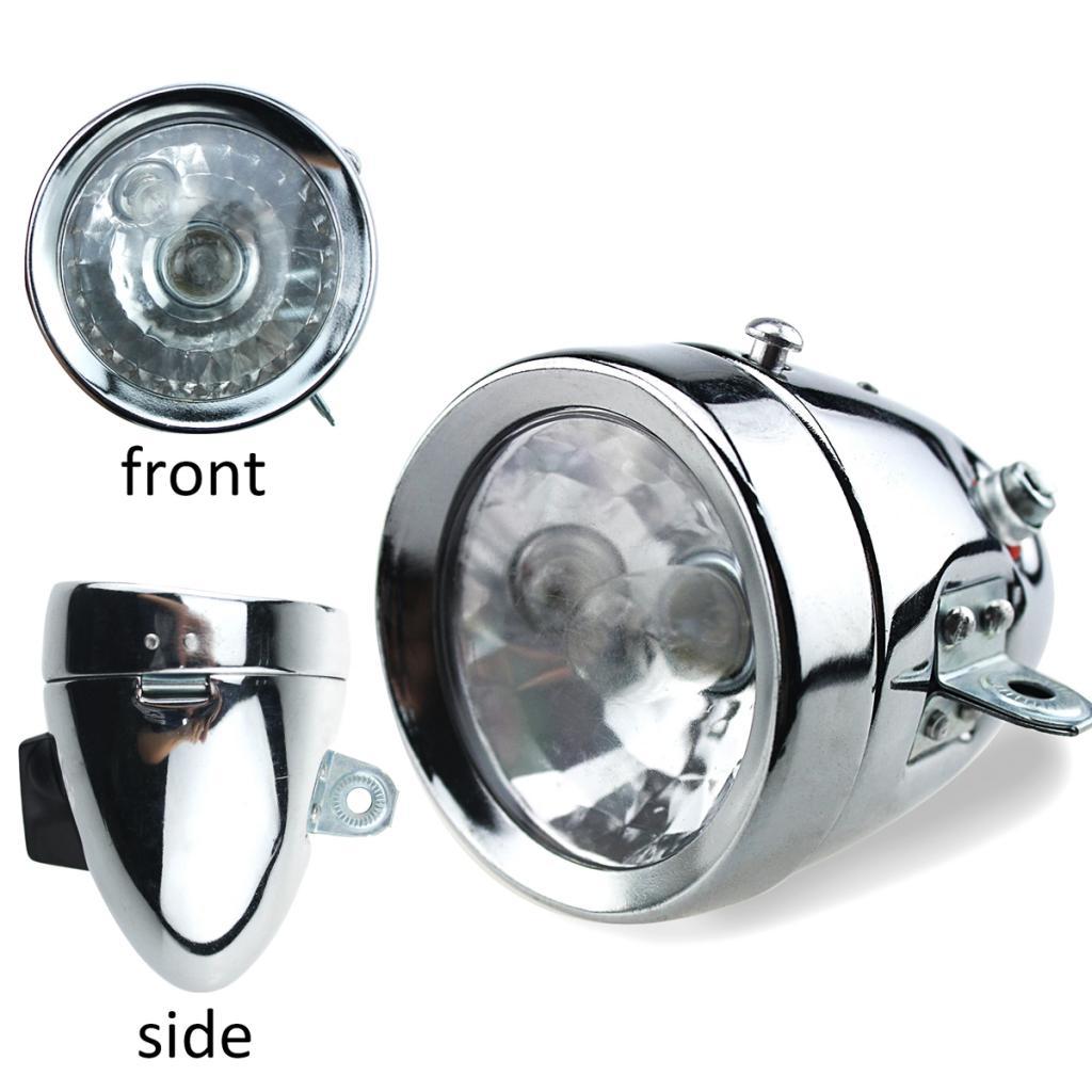 Комплект хромированных фонарей – обзор и цена Bike Dynamo Light