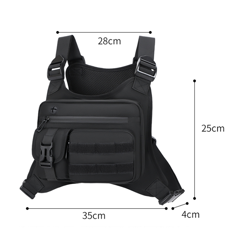 Тактическая нагрудная сумка-жи – обзор и цена Cycling Gear Pouch