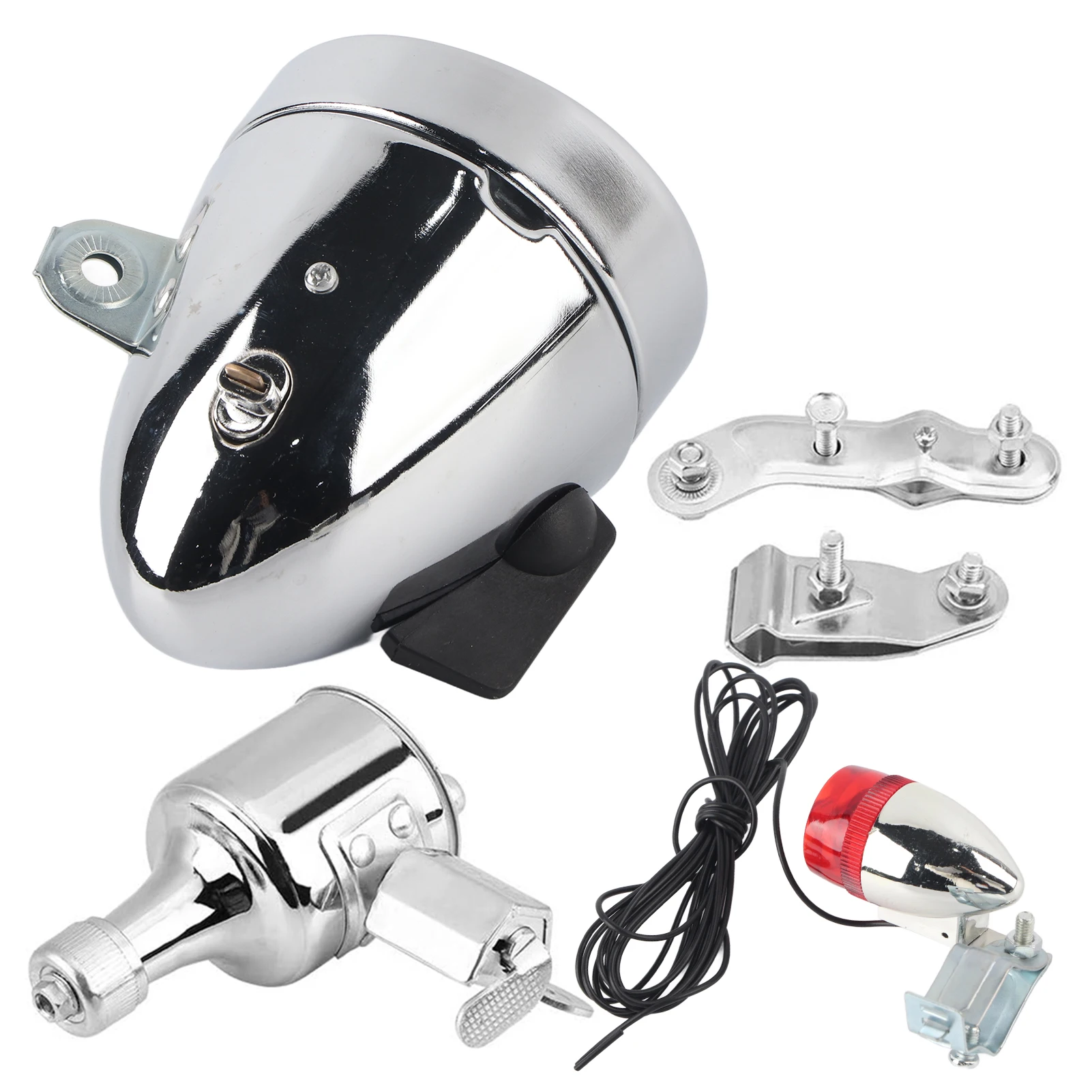 12 В 6 Вт фрикционный генерато – обзор и цена Bike Dynamo Light