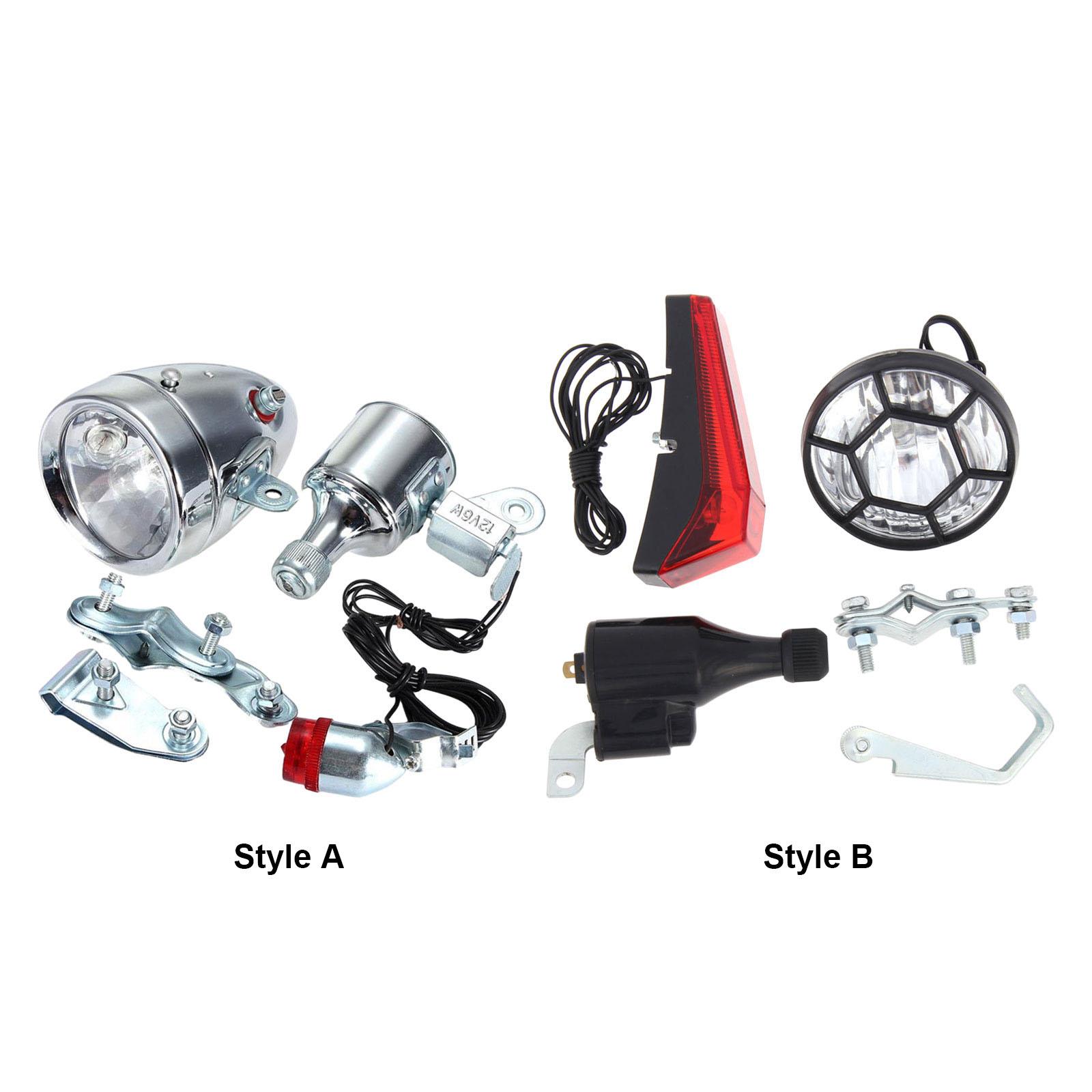 Комплект велосипедных фонарей  – обзор и цена Bike Dynamo Light