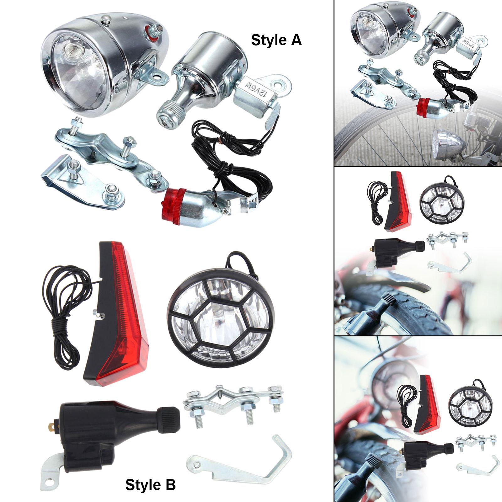 Комплект велосипедных фонарей  – обзор и цена Bike Dynamo Light
