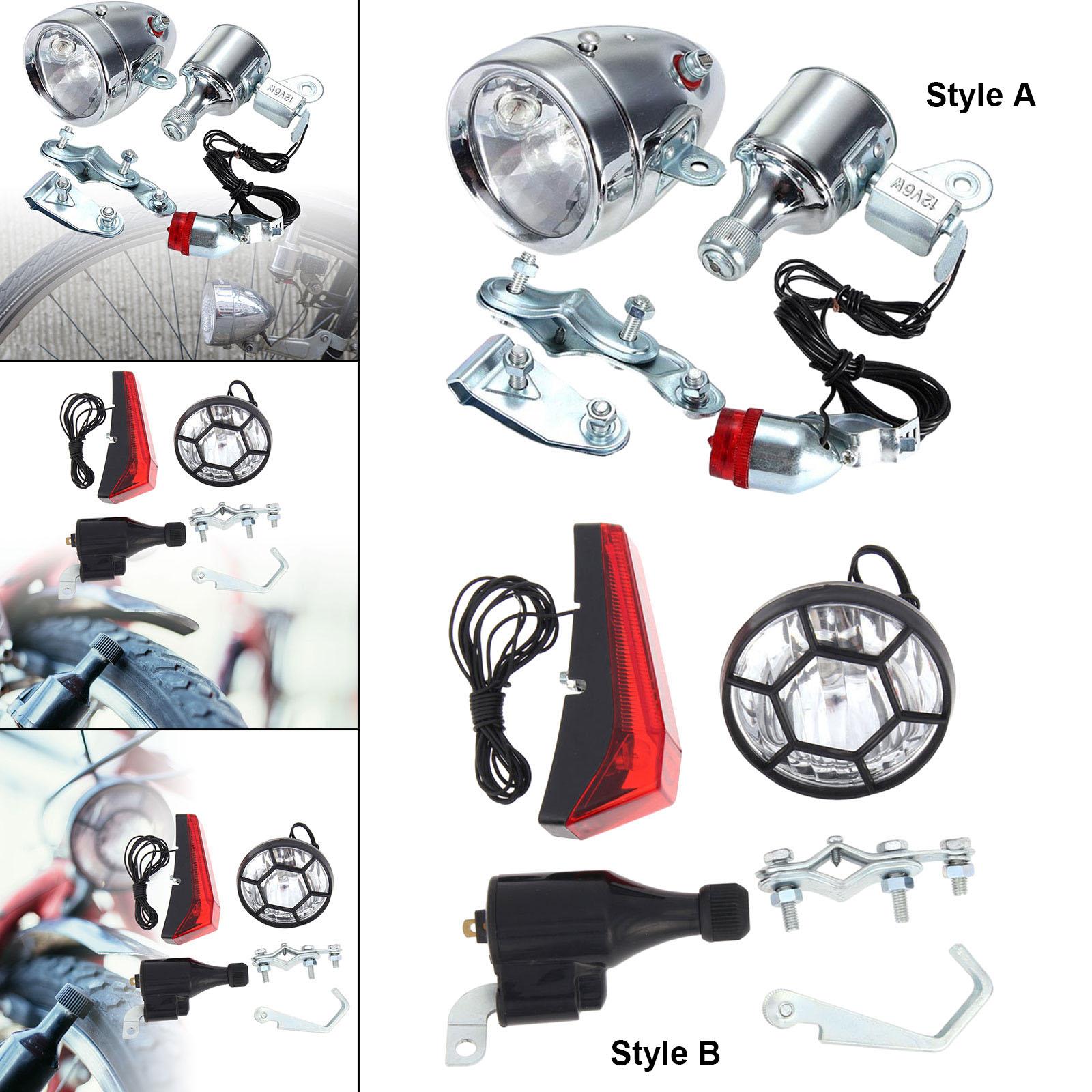 Комплект велосипедных фонарей  – обзор и цена Bike Dynamo Light