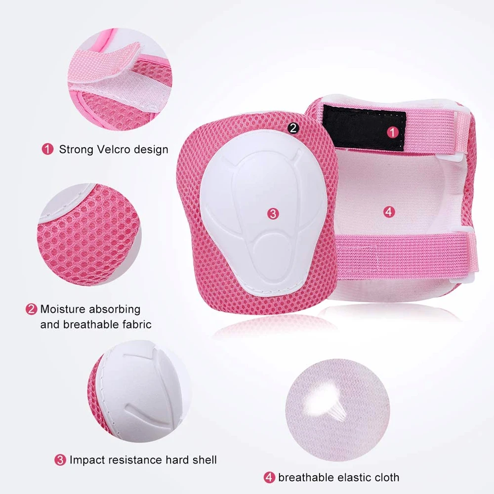GOMOREON 6 шт./компл. детские  – обзор и цена Cycling Protective Gear Kids