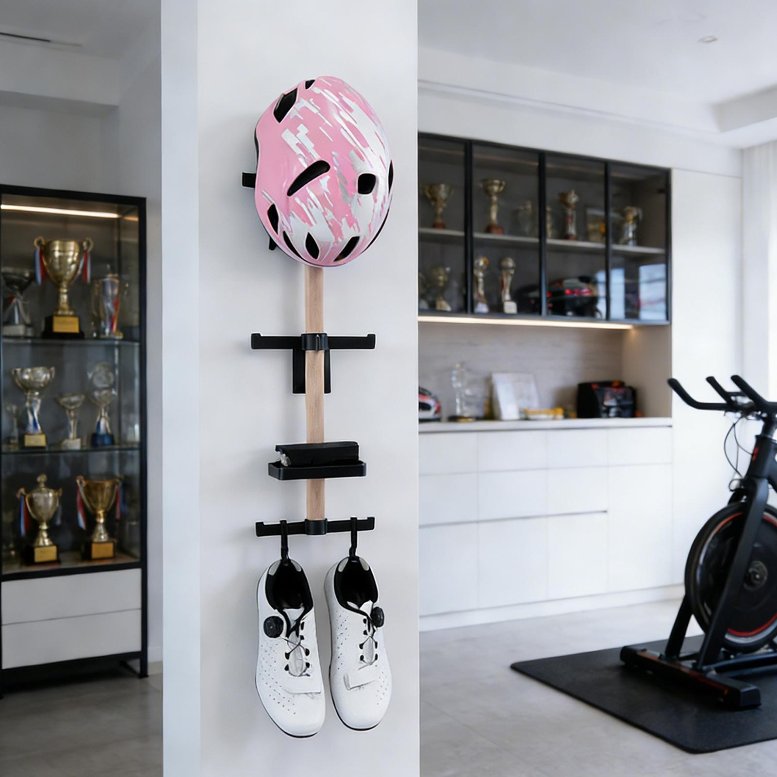 Настенная стойка для хранения  – обзор и цена Cycling Gear Wall Organizer
