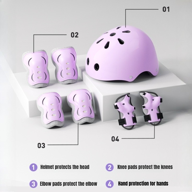 Набор из 7 предметов для детей – обзор и цена Cycling Protective Gear Kids