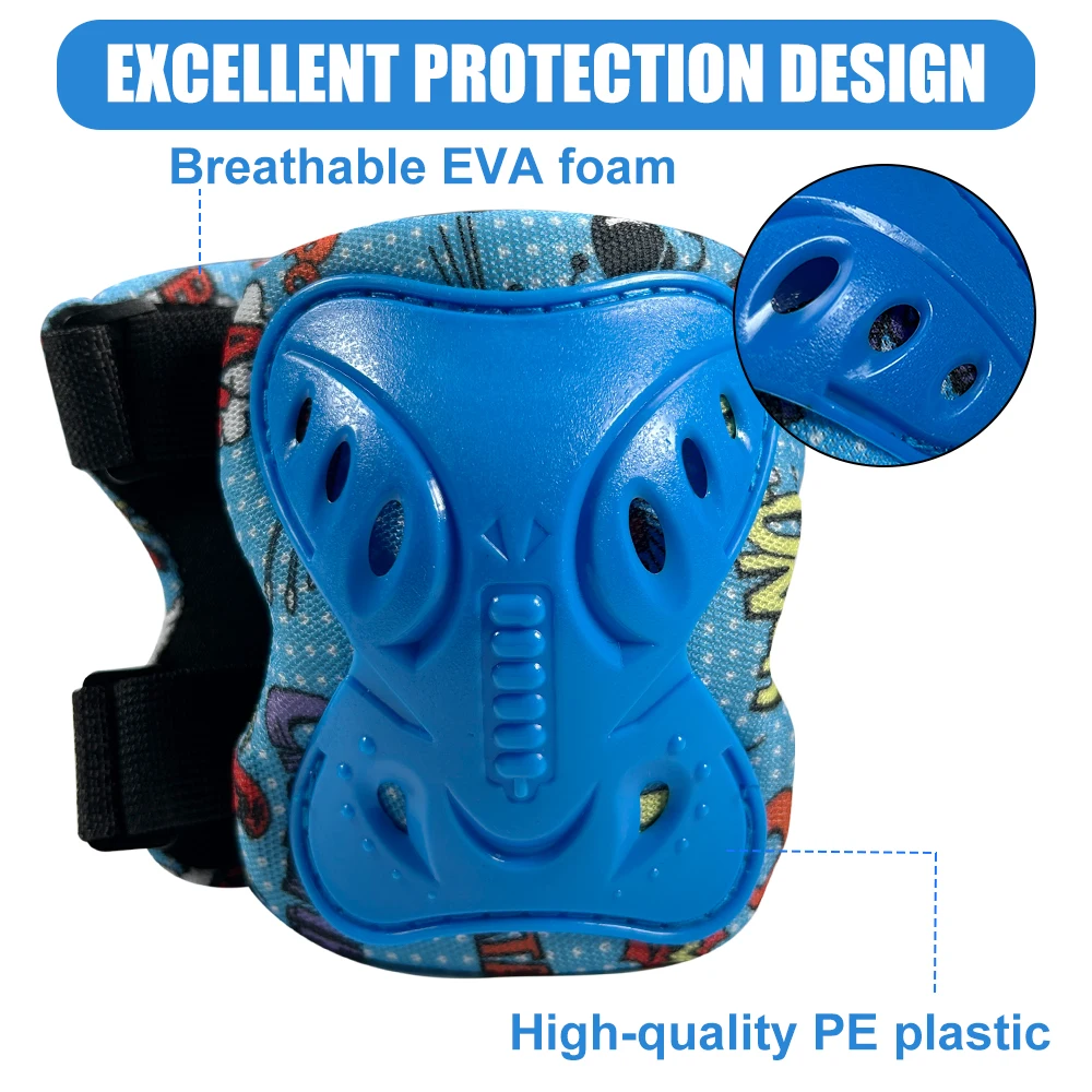 6 шт., детские наколенники для – обзор и цена Cycling Protective Gear Kids