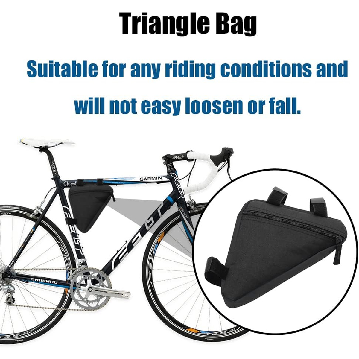 Велосипедная треугольная сумка – обзор и цена Cycling Gear Pouch