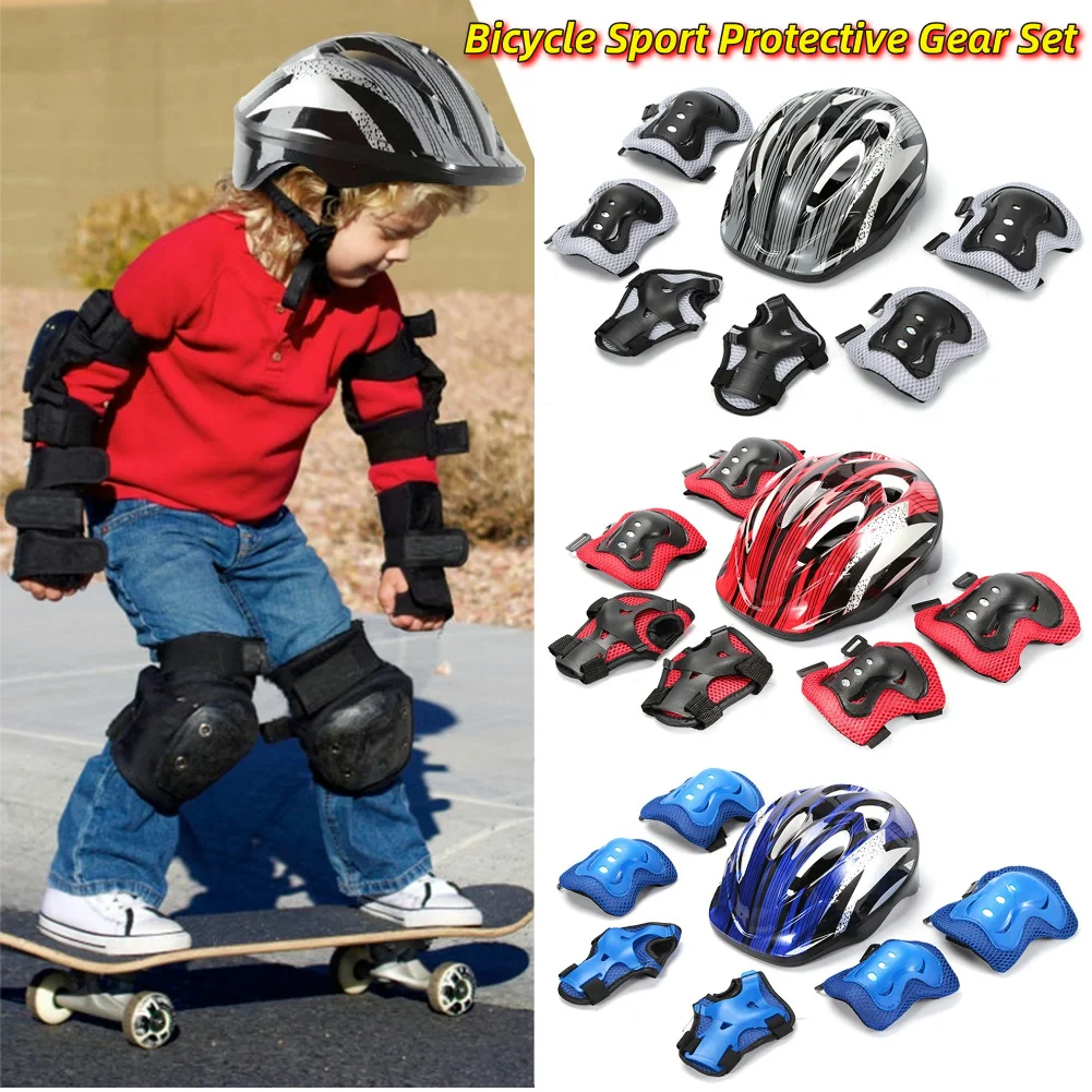 Комплект из 7 предметов защитн – обзор и цена Cycling Protective Gear Kids