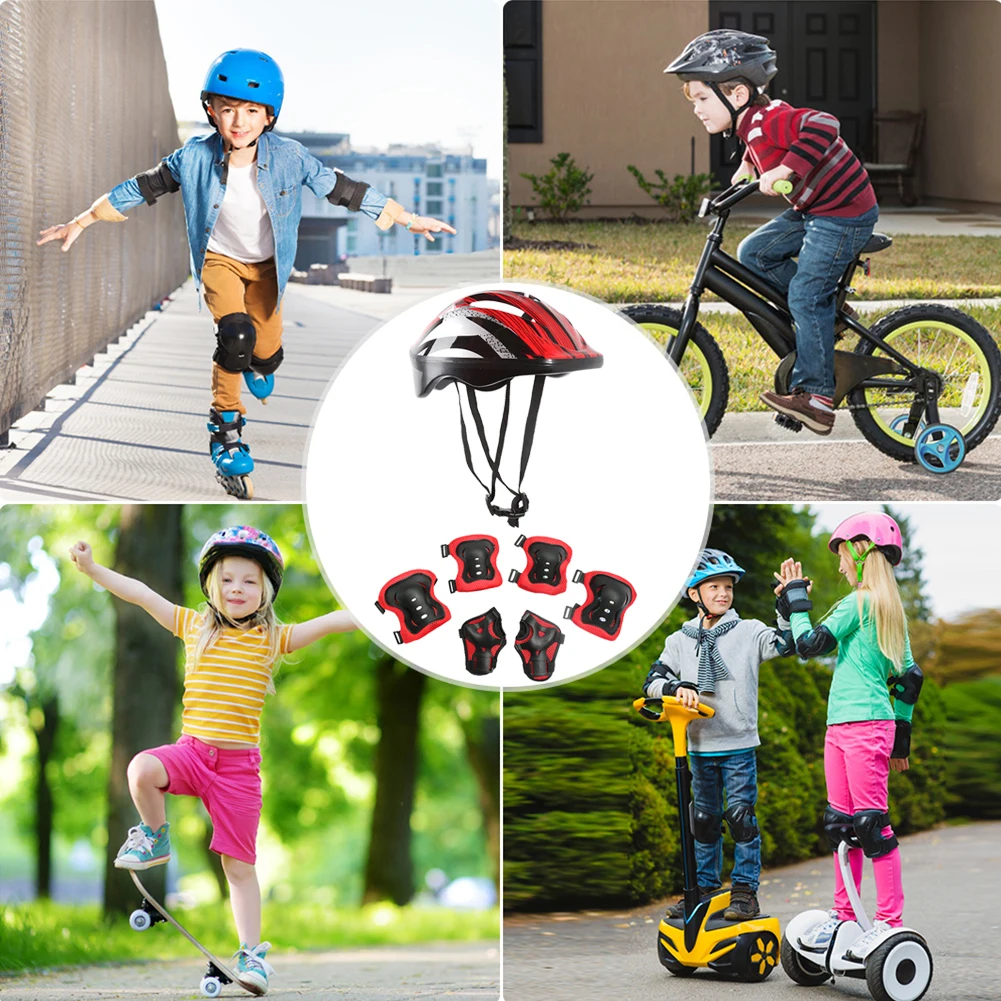 Комплект из 7 предметов защитн – обзор и цена Cycling Protective Gear Kids